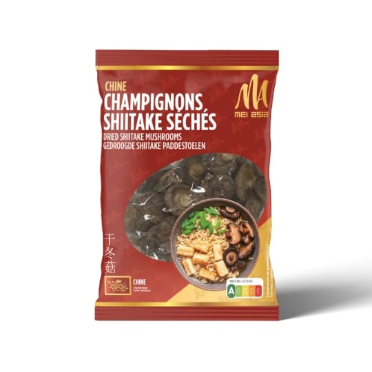 Champignons Shiitake Séchés MEI ASIA
