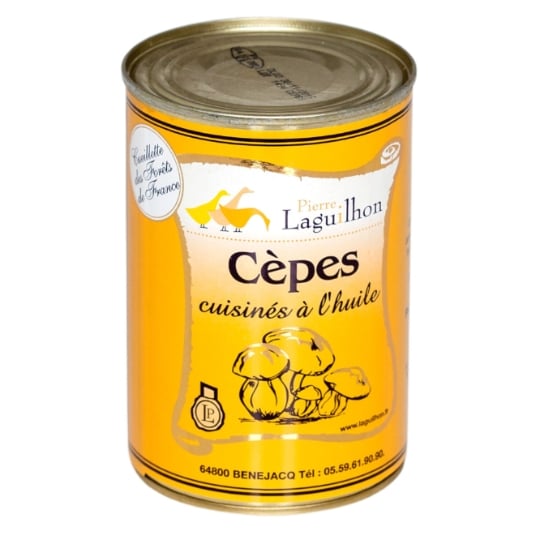 Cèpes  cuisinés à l'huile PIERRE LAGUILHON