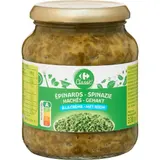 Epinards hachés à la crème CARREFOUR CLASSIC'