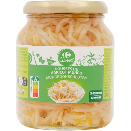 Pousses de haricot mungo CARREFOUR CLASSIC'