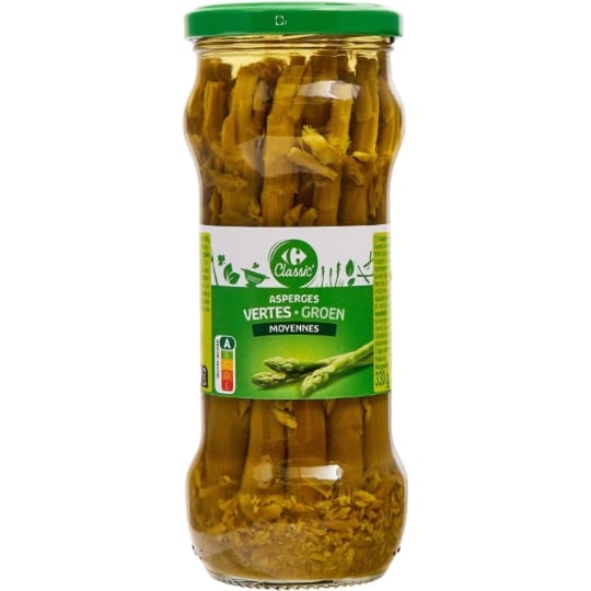 Asperges vertes moyennes CARREFOUR CLASSIC'