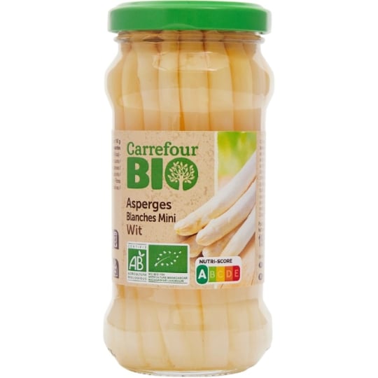 Asperges  blanches mini Bio CARREFOUR BIO