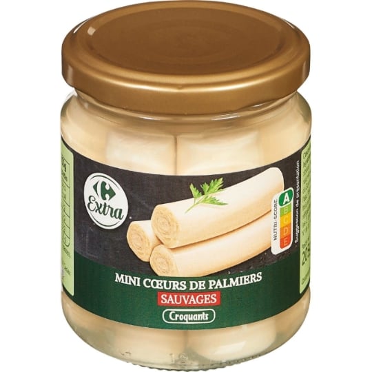 Mini coeurs de palmiers sauvages CARREFOUR EXTRA