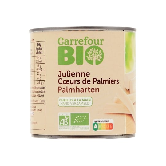 Julienne cœurs de palmiers  Bio CARREFOUR BIO