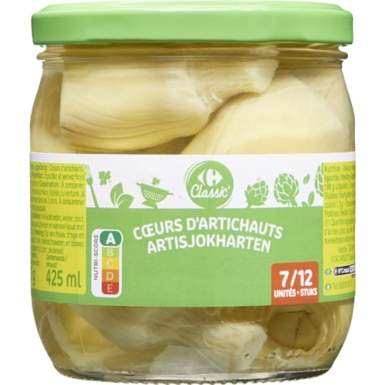 Cœurs d'artichauts CARREFOUR CLASSIC'