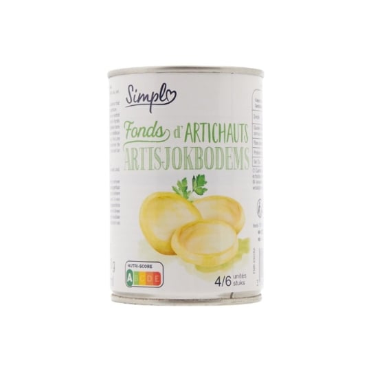Fonds d'artichauts 4/6 unités SIMPL