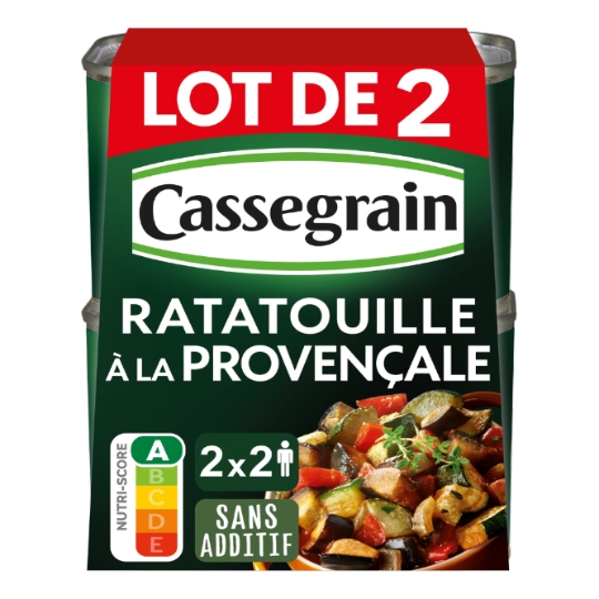 Ratatouille à la Provençale CASSEGRAIN