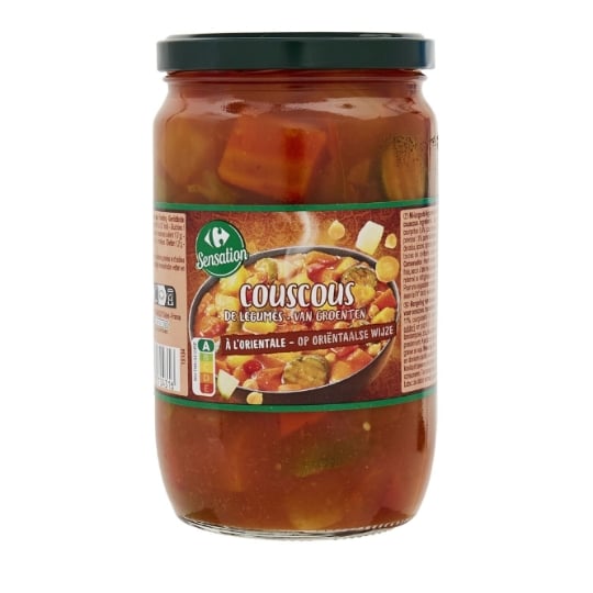Coucous de légumes à l'orientale CARREFOUR SENSATION