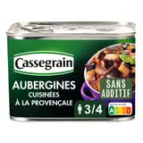 Aubergines cuisinées à la provençale CASSEGRAIN