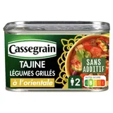 Tajine de légumes grillés à la coriandre CASSEGRAIN