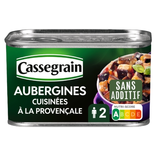 Aubergines à la Provençale CASSEGRAIN
