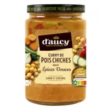 Curry de pois chiches aux épices douces D'AUCY