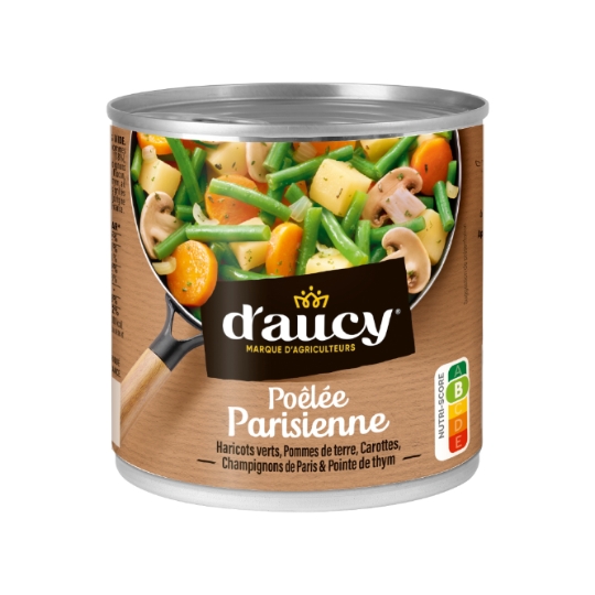 Légumes cuisinés poêlée parisienne D'AUCY