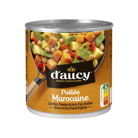 Mélange de Légumes Poêlé à la Marocaine D'AUCY