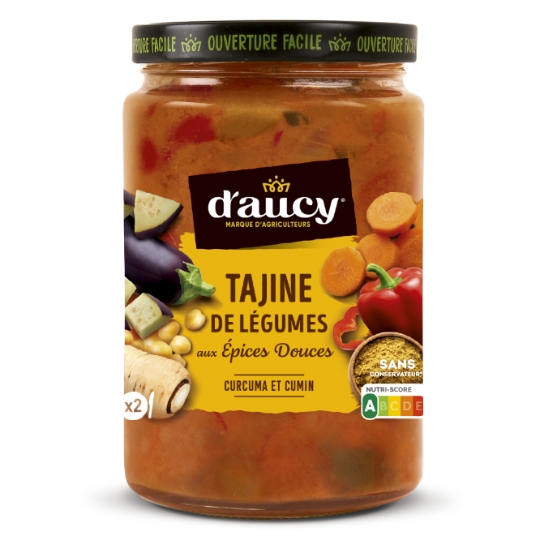 Tajine De Légumes aux épices Douces D'AUCY