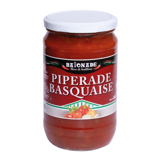 Plat cuisiné Piperade basquaise BAIONADE