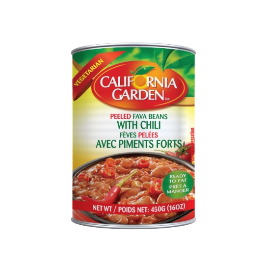 Fèves pelée au piment CALIFORNIA GARDEN
