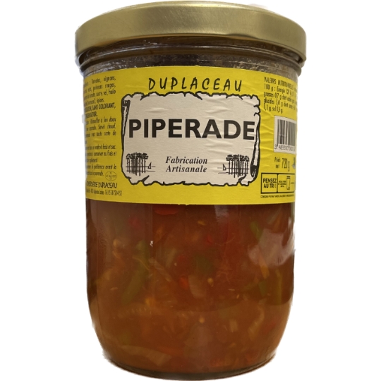 Piperade Fabrication Artisanale CONSERVERIE DUPLACEAU