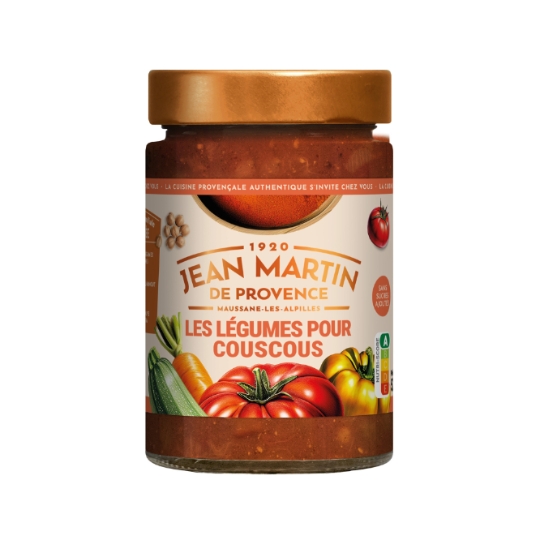 Mélange Légumes Cuisinés Pour Couscous JEAN MARTIN DE PROVENCE