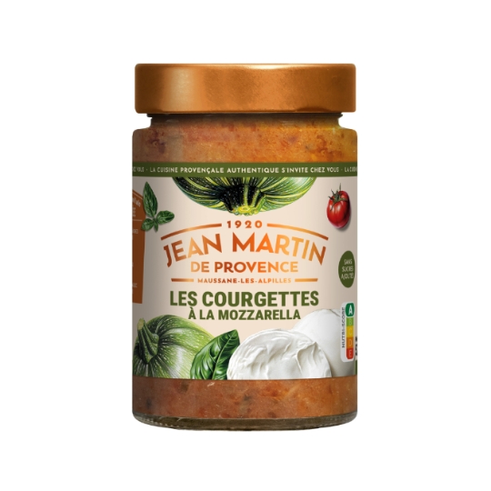 Les Courgettes à la Mozzarella JEAN MARTIN DE PROVENCE