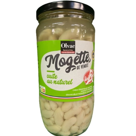 Mogette de Vendée cuite au naturel Label Rouge OLVAC