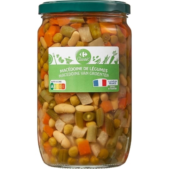 Macédoine de légumes CARREFOUR CLASSIC'
