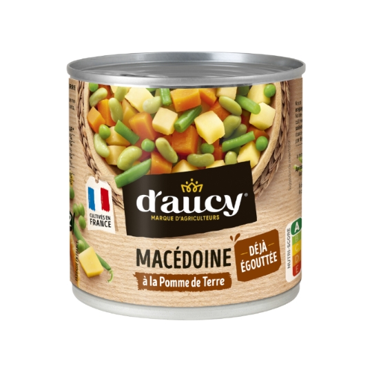 Macédoine  à la pomme de terre  D'AUCY