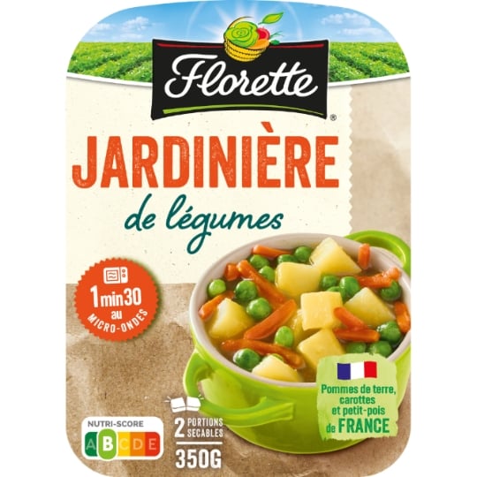 Plat Cuisiné Jardinière de Légumes FLORETTE