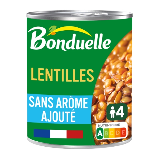 Lentilles jus nature BONDUELLE