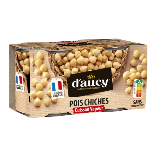 Pois Chiches Cuisson Vapeur D'AUCY