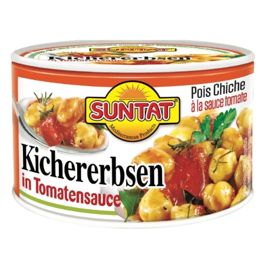 Pois chiches en sauce tomate BAKTAT