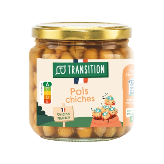 Pois chiches cuits TRANSITION