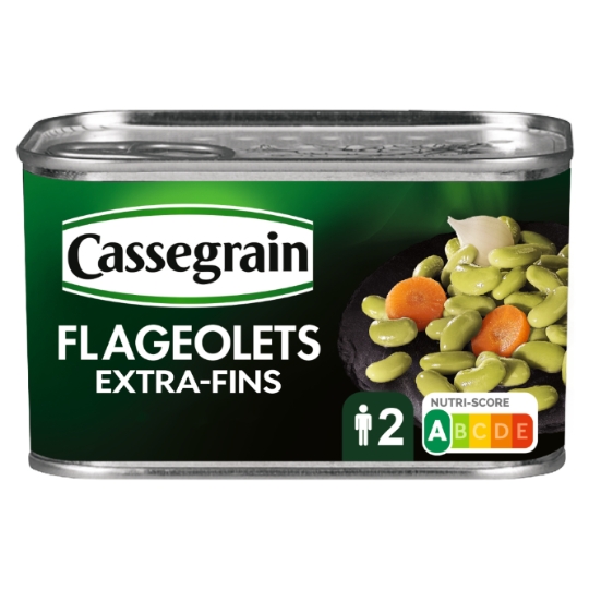 Flageolets  préparés extra-fins CASSEGRAIN