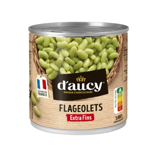 Flageolets  extra fins D'AUCY