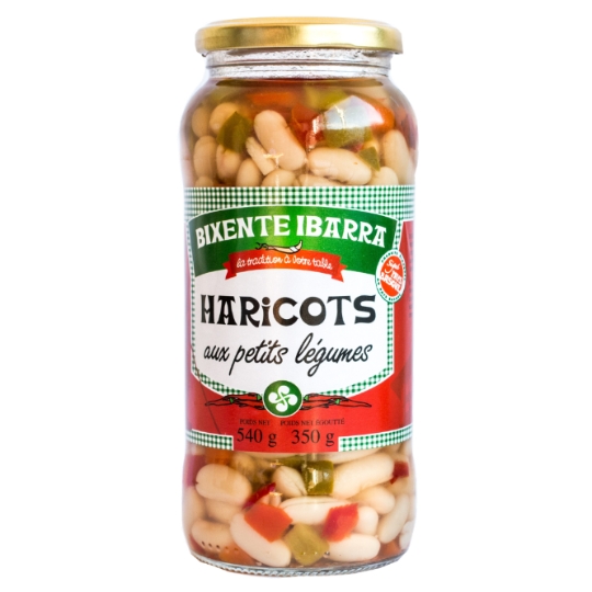 Haricots blancs aux petits légumes BIXENTE IBARRA