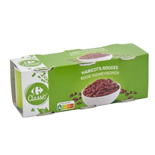 Haricots rouges CARREFOUR CLASSIC'
