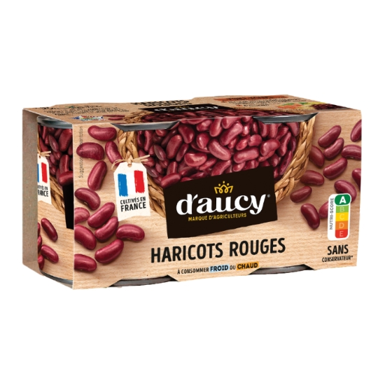 Haricots rouges Origine France D'AUCY