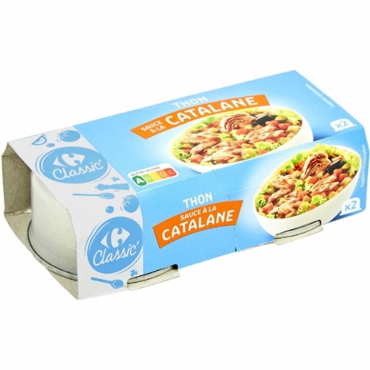 Miettes de Thon à la Sauce Catalane CARREFOUR CLASSIC'