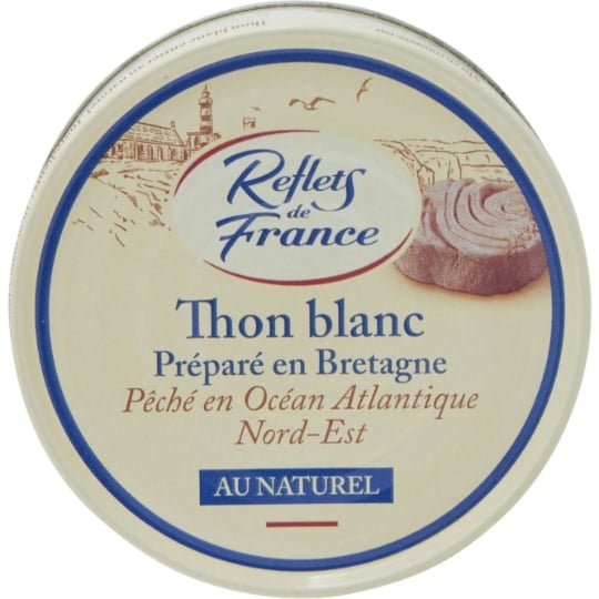 Thon Entier Blanc au Naturel REFLETS DE FRANCE