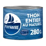 Thon Entier Albacore au Naturel PETIT NAVIRE