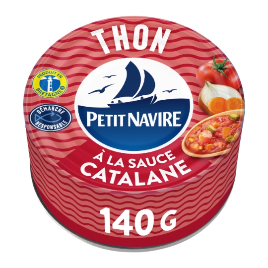 Miettes de Thon à la Sauce Catalane PETIT NAVIRE
