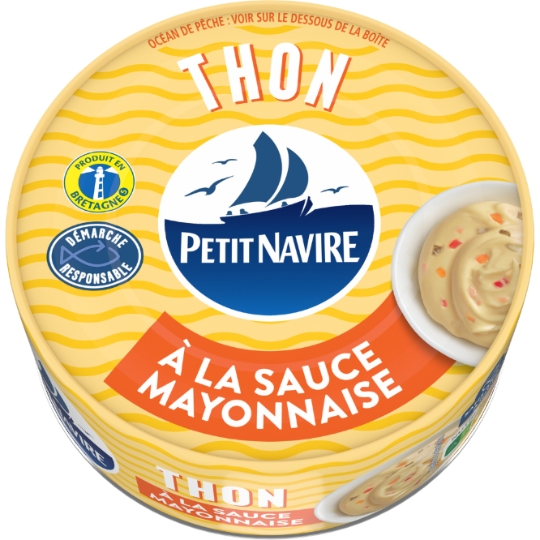 Miettes de Thon à la Sauce Mayonnaise PETIT NAVIRE