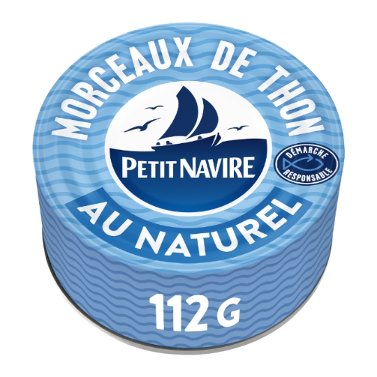 Morceaux de Thon au Naturel PETIT NAVIRE