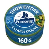 Thon Entier à l'Huile d'Olive MSC PETIT NAVIRE