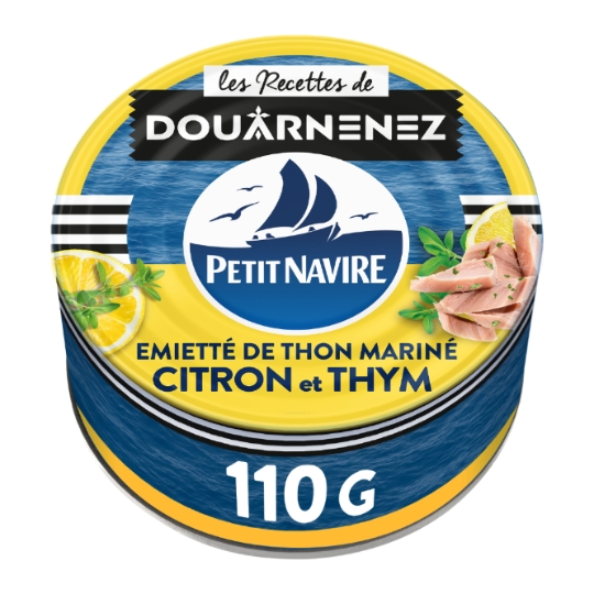Miettes de Thon Thym Citron PETIT NAVIRE