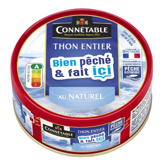 Thon Entier au Naturel CONNETABLE