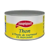 Morceaux de Thon à l'Huile de Tournesol SAUPIQUET