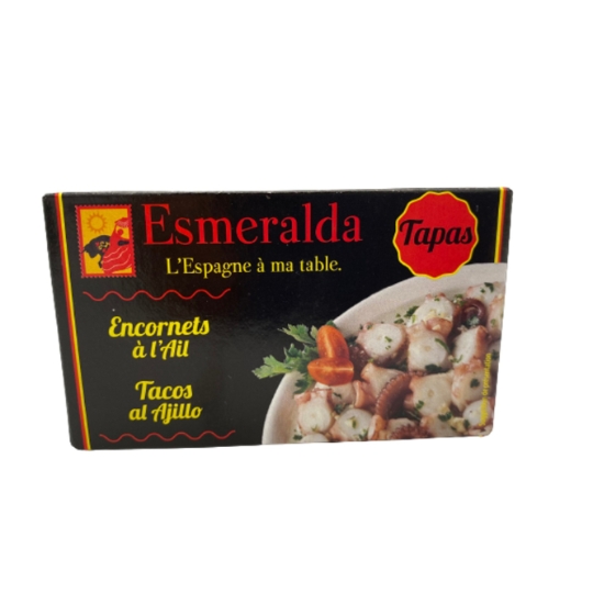 Poulpe  à l 'ail ESMERALDA