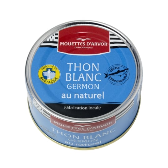 Thon Entier Blanc au Naturel MOUETTES D'ARVOR