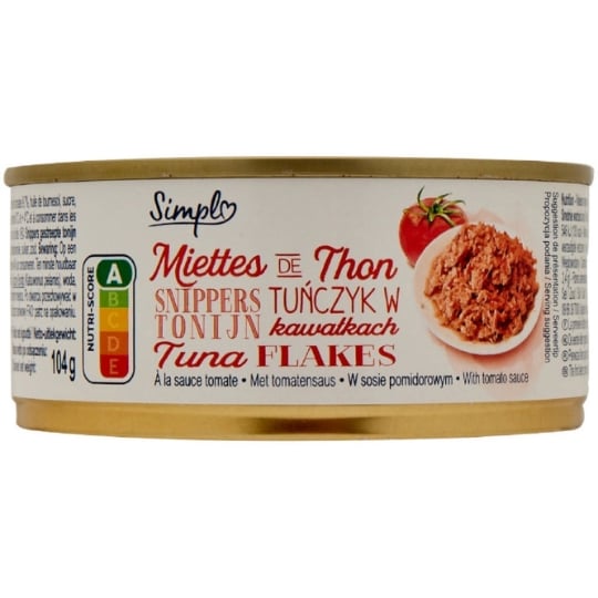 Miettes de Thon à la Sauce Tomate SIMPL